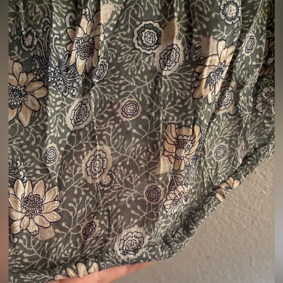 Lucky Brand Long Sleeve Floral Print Women's Top L - Picture 8 of 13